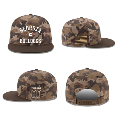 GB Military Personalized Snapback Cap - Printed
