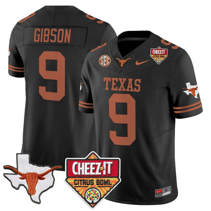 TEX 2025 State Map & Citrus Bowl Patch Vapor Limited Jersey - All Stitched