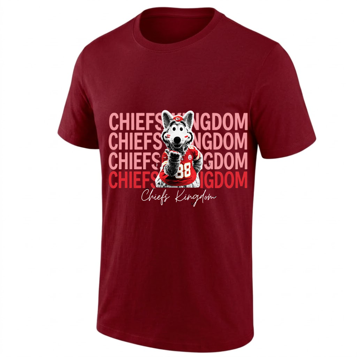 KC Wolf Kingdom One Side T-Shirt - Printed