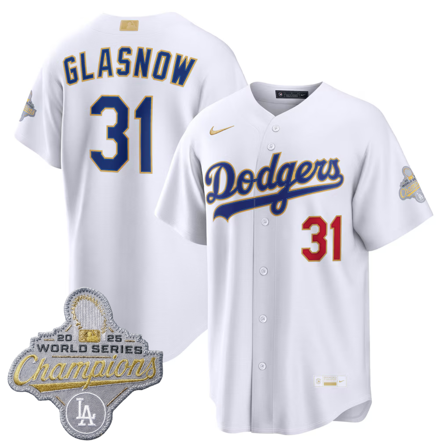 LAD 2026 Gold Collection Stadium Jersey - Stitched