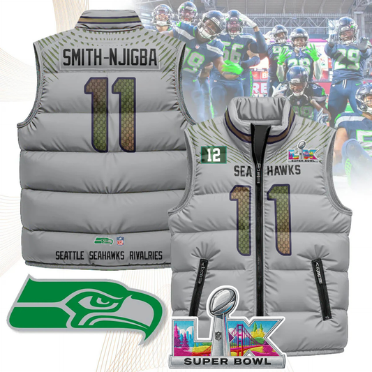 SEA NFC Champions Patch Unisex Puffer Vest
