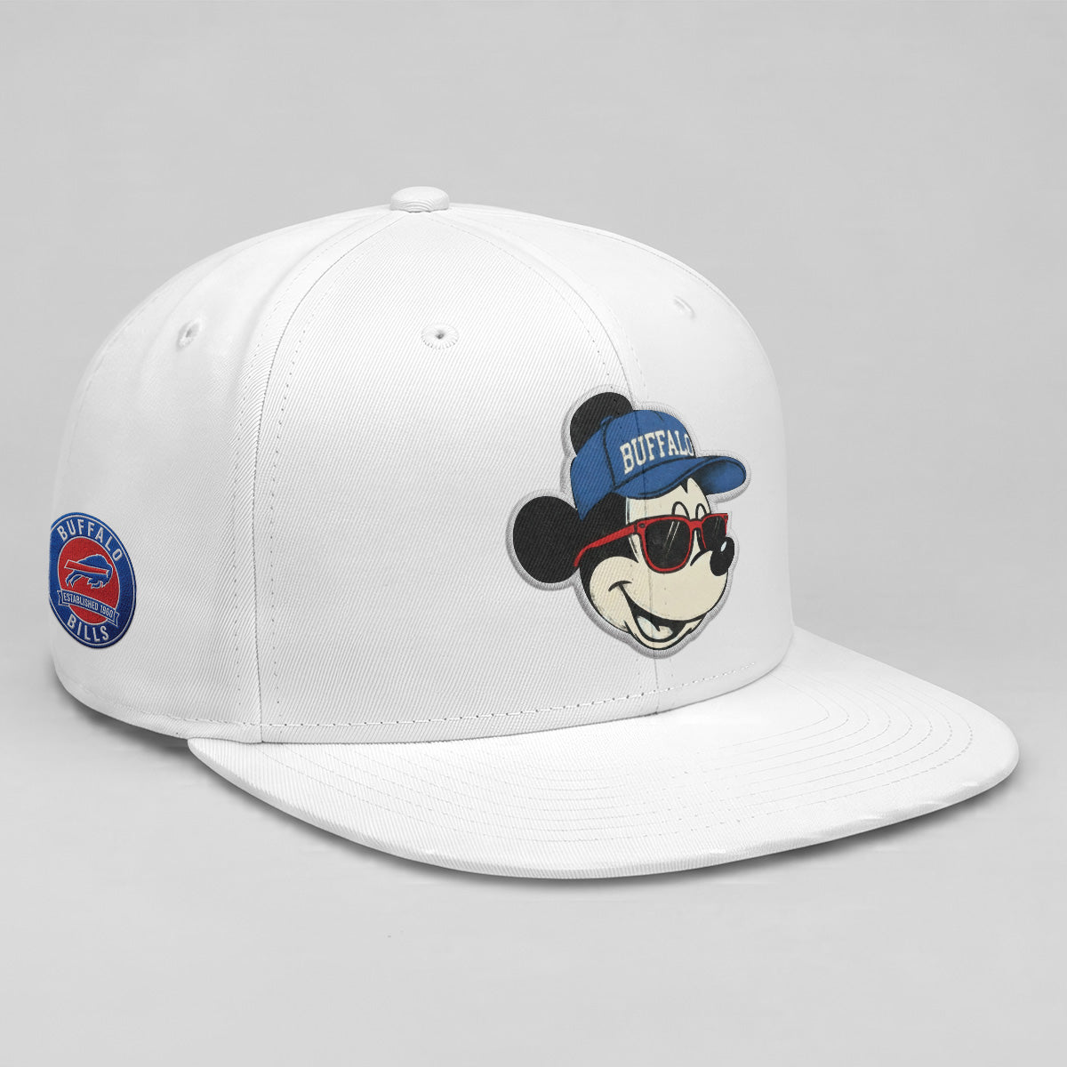 BUF x Cartoon Mouse Custom Snapback Cap - Printed