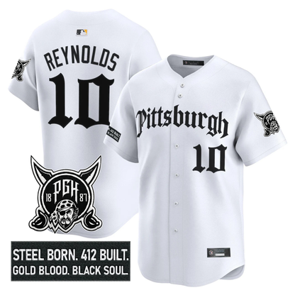 PIT 'Gothic Steel City Edition' Vapor Premier Limited Jersey - All Stitched