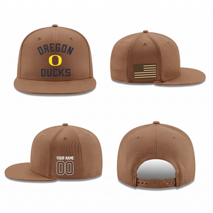 ORE Military Personalized Snapback Cap - Printed