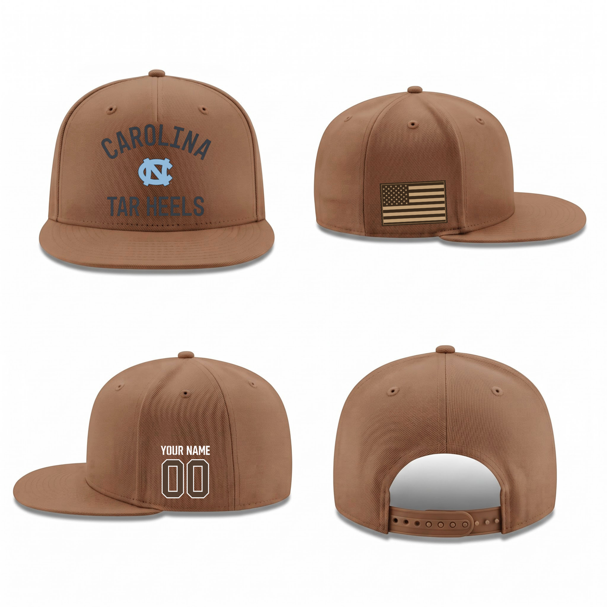 NCTH Military Personalized Snapback Cap - Printed