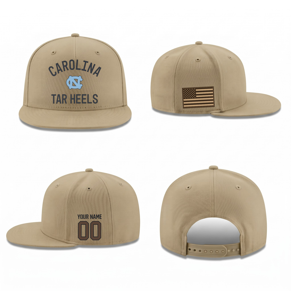 NCTH Military Personalized Snapback Cap - Printed