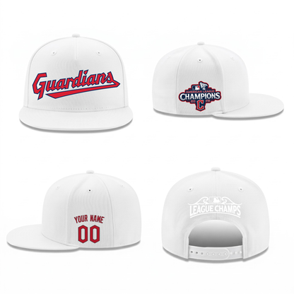 CLE American League Champions Personalized Snapback Cap - Printed V2