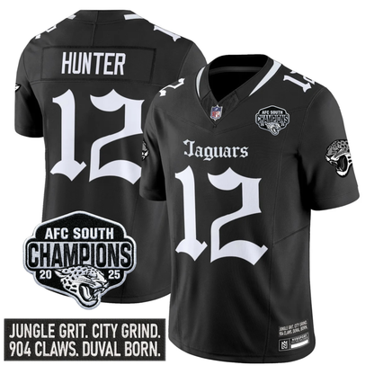 JAX Gothic AFC South Division Champions Vapor Limited Jersey V1 - Stitched