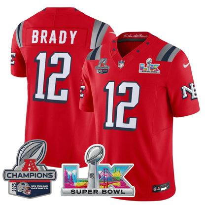 NE 2025 "Rivalries" AFC Champions Vapor Limited Jersey - All Stitched