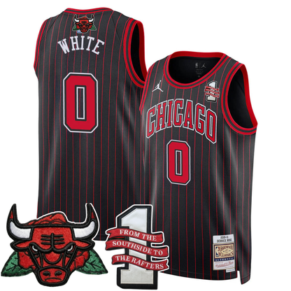 CHI Derrick Rose #1 Retirement Edition Vapor Limited Jersey V2 - All Stitched