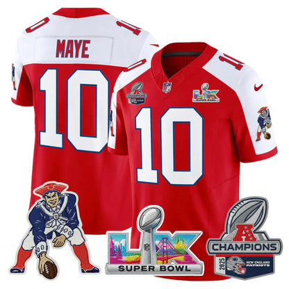 NE 2025 AFC Champions Vapor Limited Jersey V2 - All Stitched