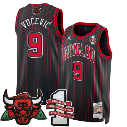 CHI Derrick Rose #1 Retirement Edition Vapor Limited Jersey V2 - All Stitched