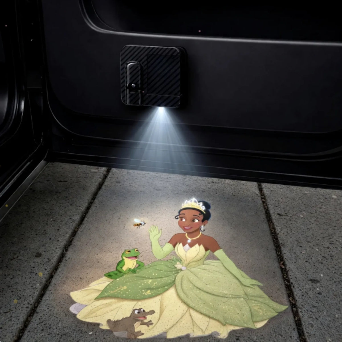 TeamBeam™ Princess Led Car Door Projector Lights