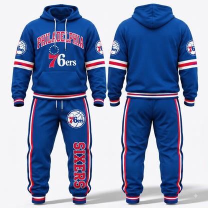 PHI Streetwear Hoodie Pants Set - Printed