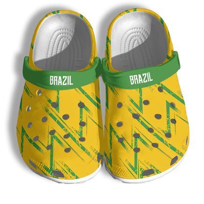 Brazil Clogs WC2026 Yellow - Charms Gift Set