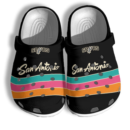 San Antonio Spurs 2026 NBA Finals Clogs City Edition - Charms Gift Set