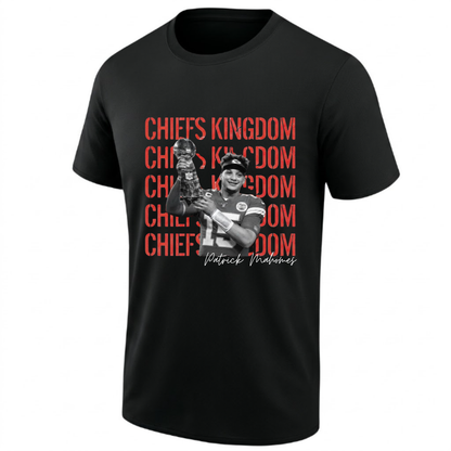 KC Patrick Mahomes One Side T-Shirt - Printed