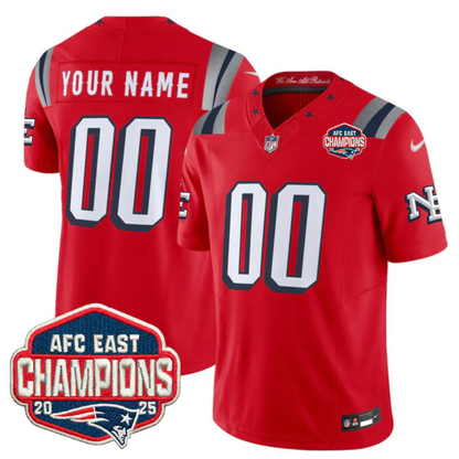 NE 2025 "Rivalries" AFC East Champions Vapor Limited Jersey - All Stitched