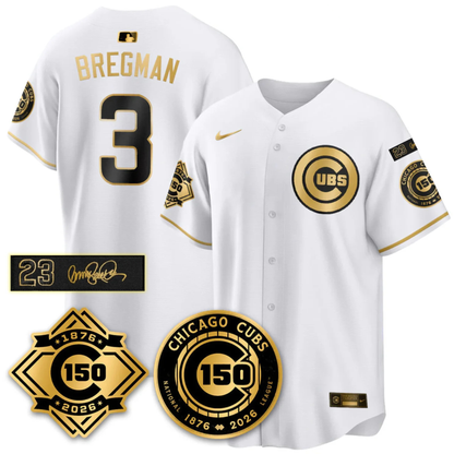 CHC Vapor Limited Gold Jersey - 150th Anniversary & Ryno Tribute Patch - All Stitched