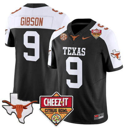 TEX 2025 State Map & Citrus Bowl Patch Vapor Limited Jersey - All Stitched