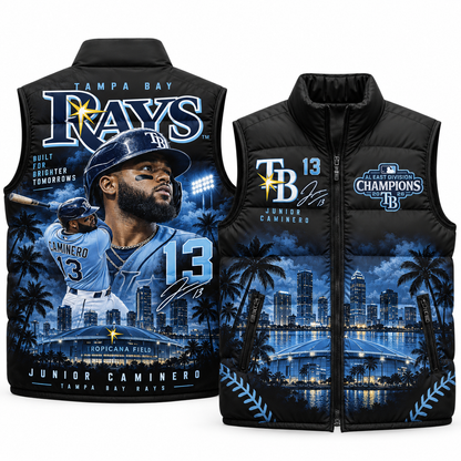 TB #13 Junior Caminero Puffer Vest - Printed