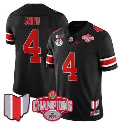 Ohio State Buckeyes 2024 Rose Bowl Champions Jersey - All Stitched