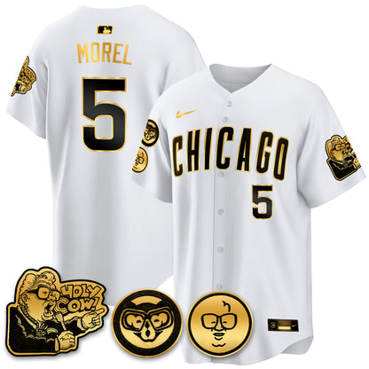 CHC Limited Jersey - Harry Caray "Holy Cow" Patch - All Stitched