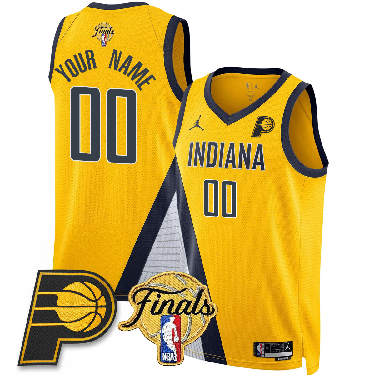 IND 2025 Finals Swingman Custom Jersey N2- Stitched