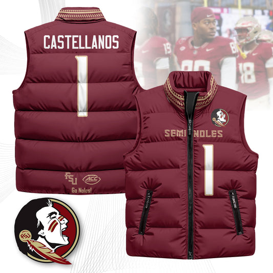 Florida State Seminoles Unisex Puffer Vest