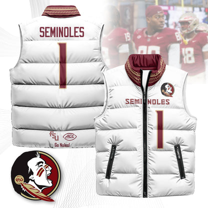 Florida State Seminoles Unisex Puffer Vest