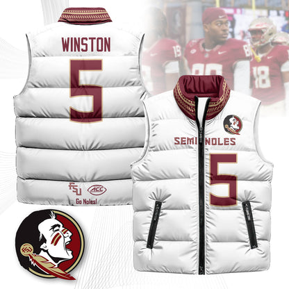 Florida State Seminoles Unisex Puffer Vest