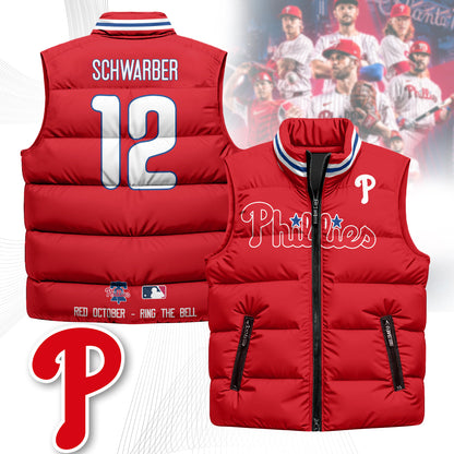 Philadelphia Phillies Unisex Puffer Vest