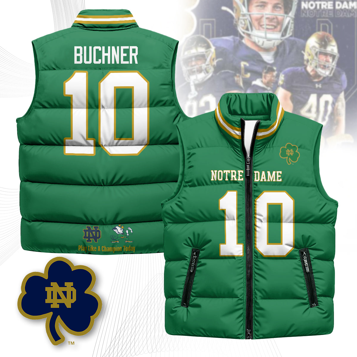 Notre Dame Fighting Irish Unisex Puffer Vest