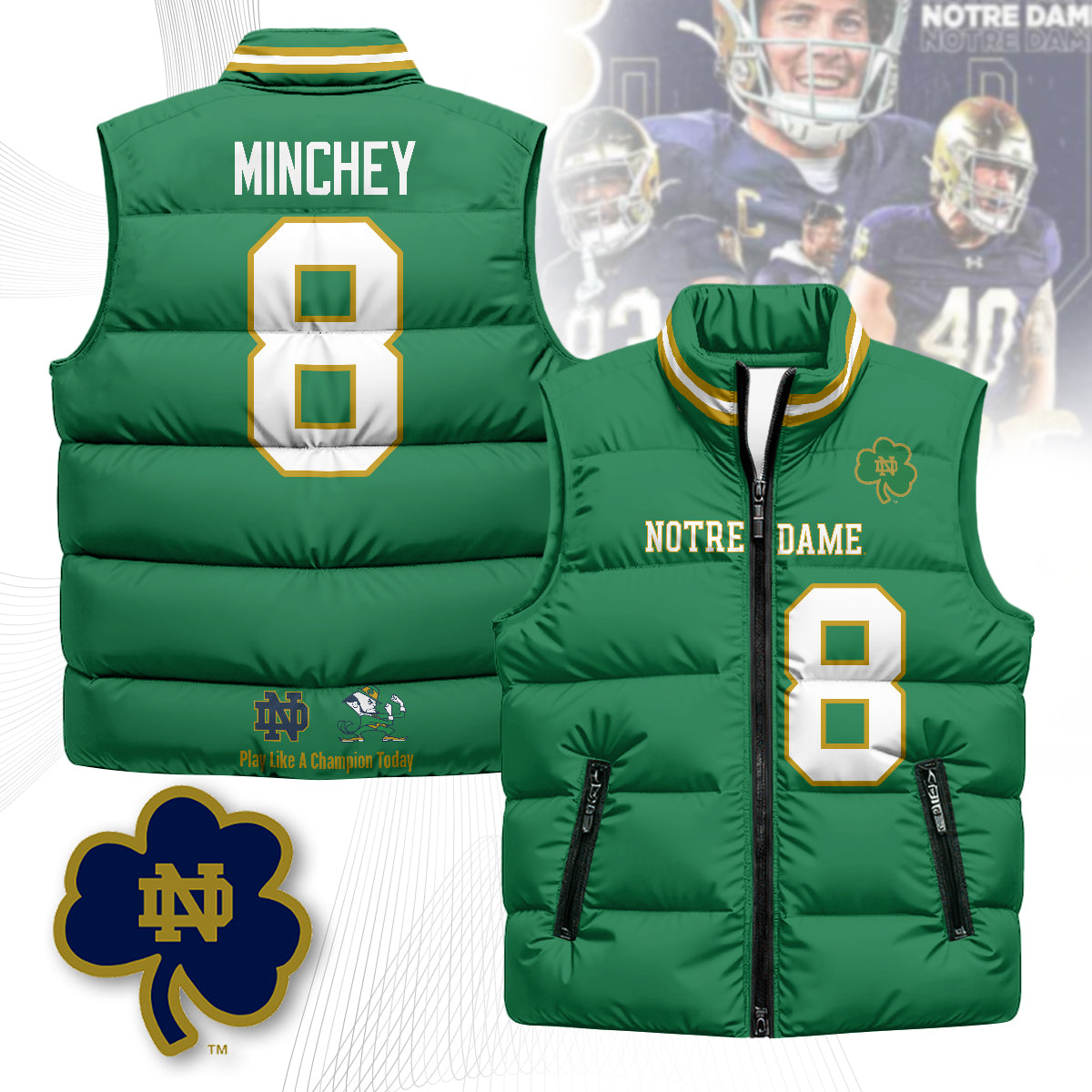 Notre Dame Fighting Irish Unisex Puffer Vest
