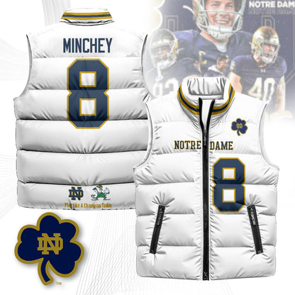 Notre Dame Fighting Irish Unisex Puffer Vest