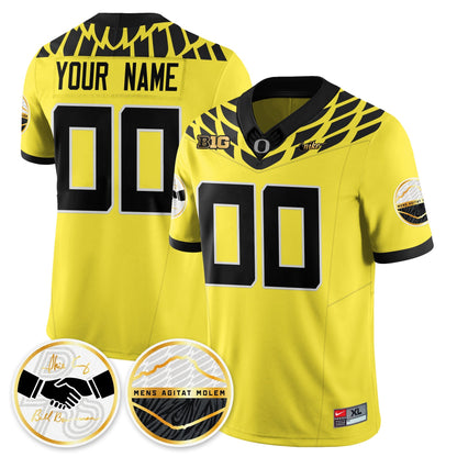 Oregon Ducks 2025 "Shoe Duck" Custom Jersey - All Stitched