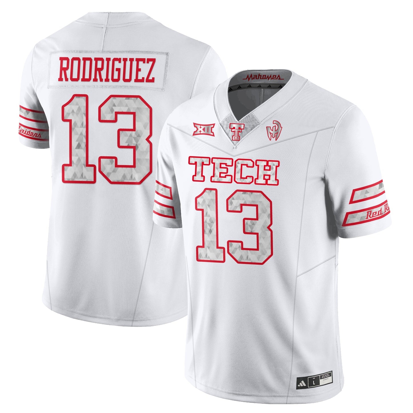 Texas Tech Football “GalvanICED” Jersey - All Stitched