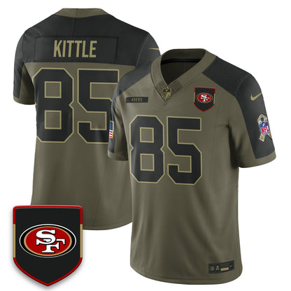 SF 2025 Salute to Service Limited Jersey - All Stitched