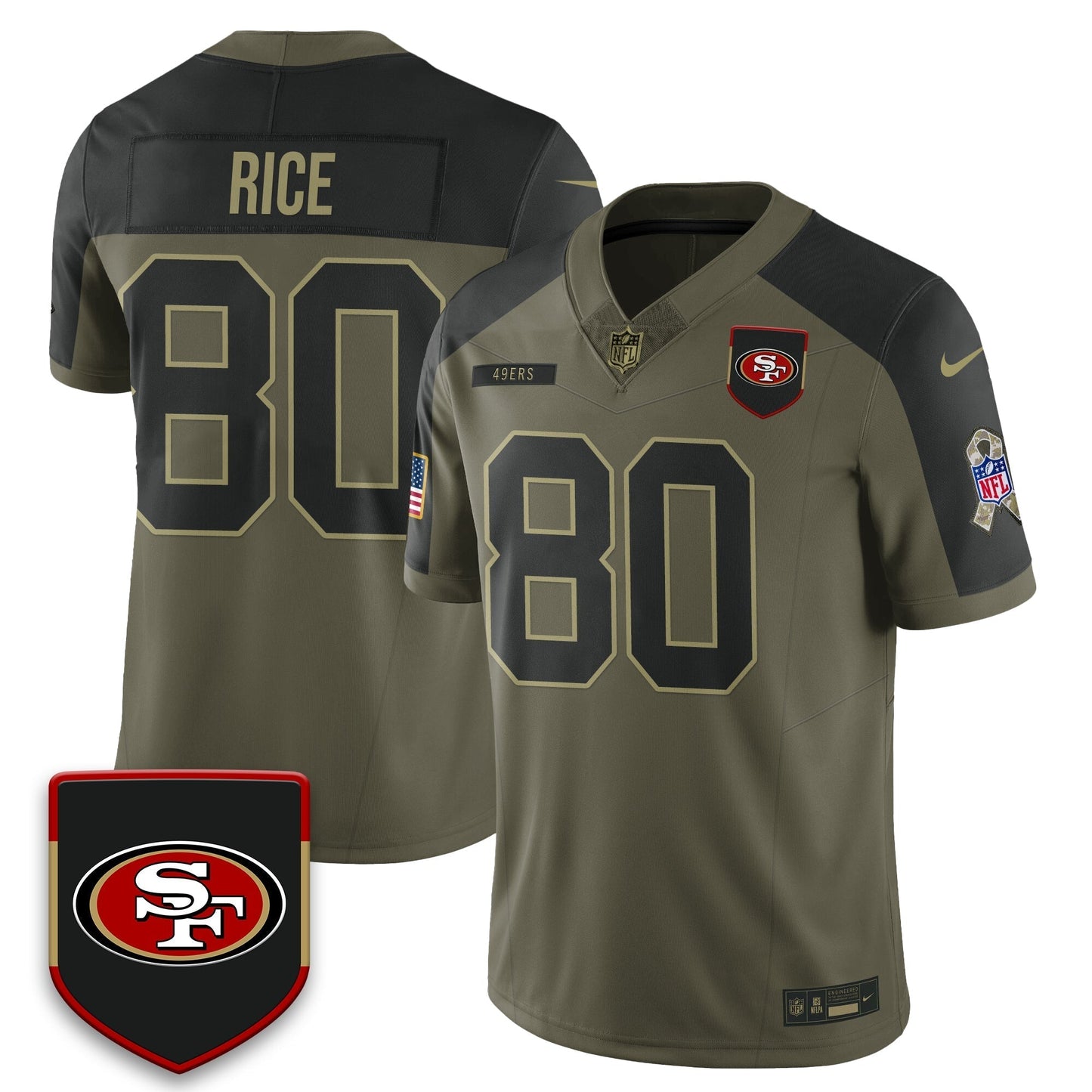 SF 2025 Salute to Service Limited Jersey - All Stitched