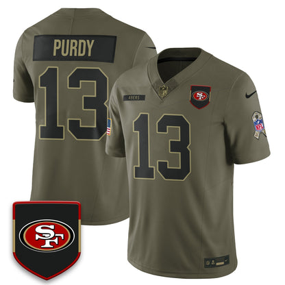 SF 2025 Salute to Service Limited Jersey - All Stitched