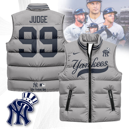 New York Yankees Unisex Puffer Vest