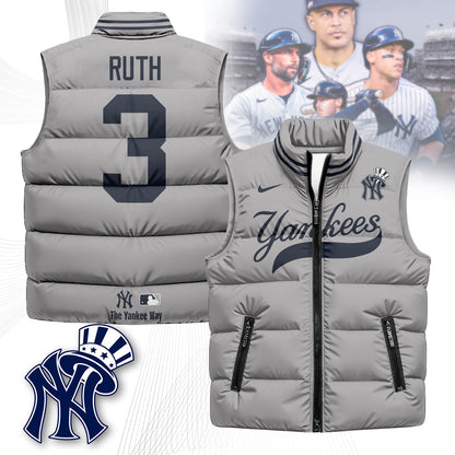 New York Yankees Unisex Puffer Vest