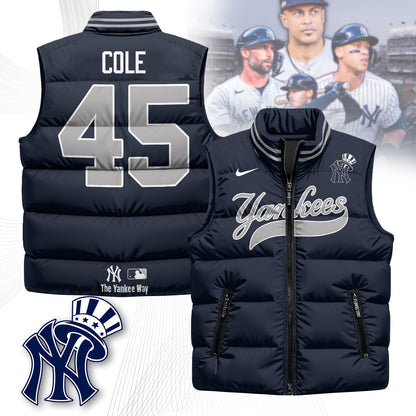 New York Yankees Unisex Puffer Vest