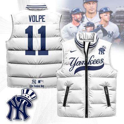 New York Yankees Unisex Puffer Vest