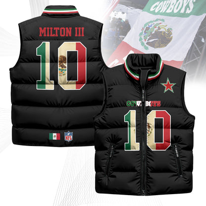 Dallas Cowboys Mexico Puffer Vest