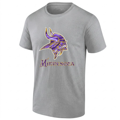 MV Fan Gear Purple Chrome Edition One Side Printed T-Shirt