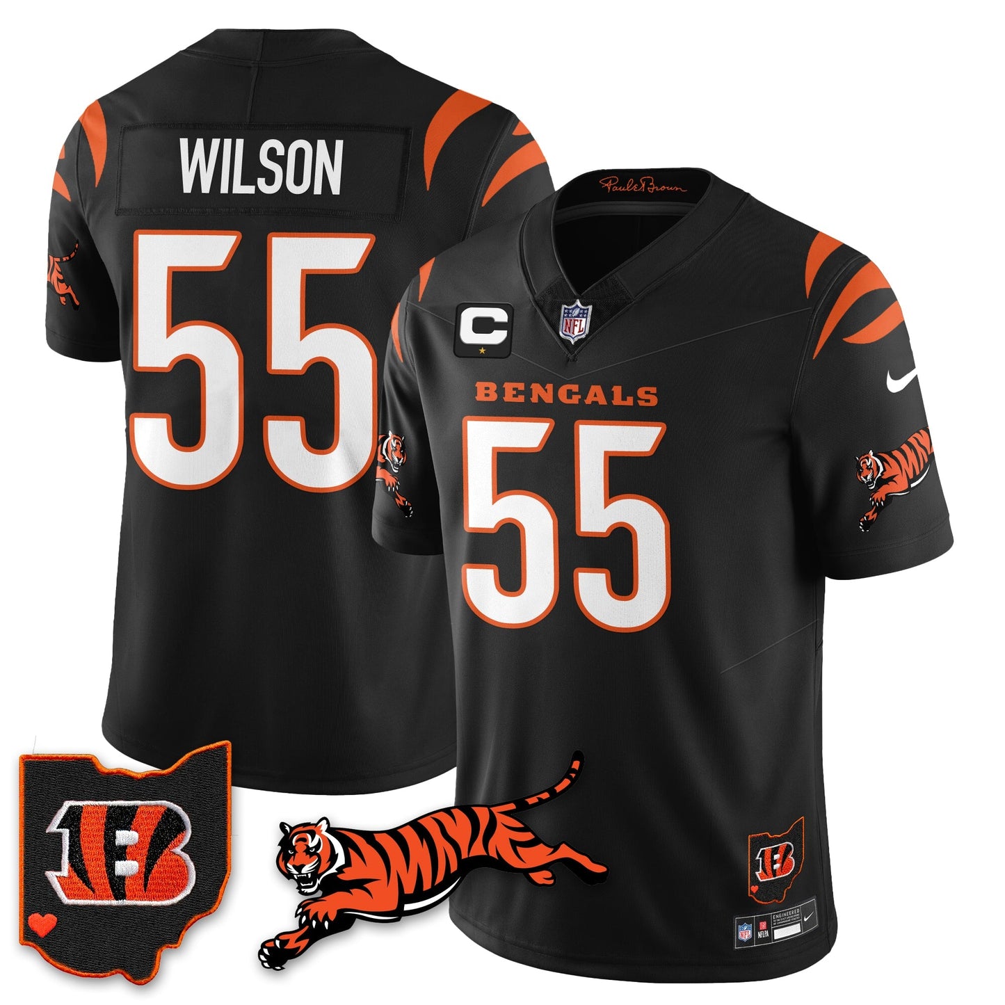 CIN Vapor F.U.S.E. Limited Jersey N1 - All Stitched