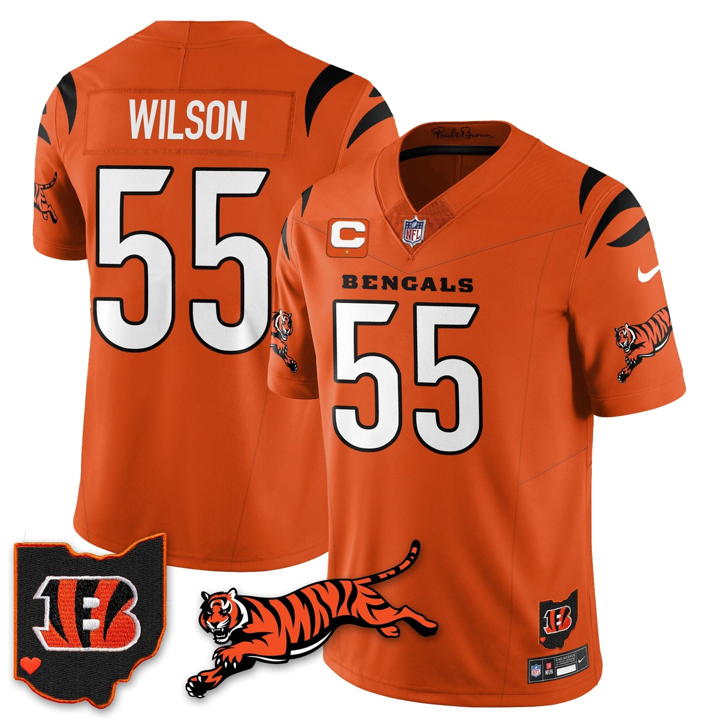 CIN Vapor F.U.S.E. Limited Jersey N1 - All Stitched