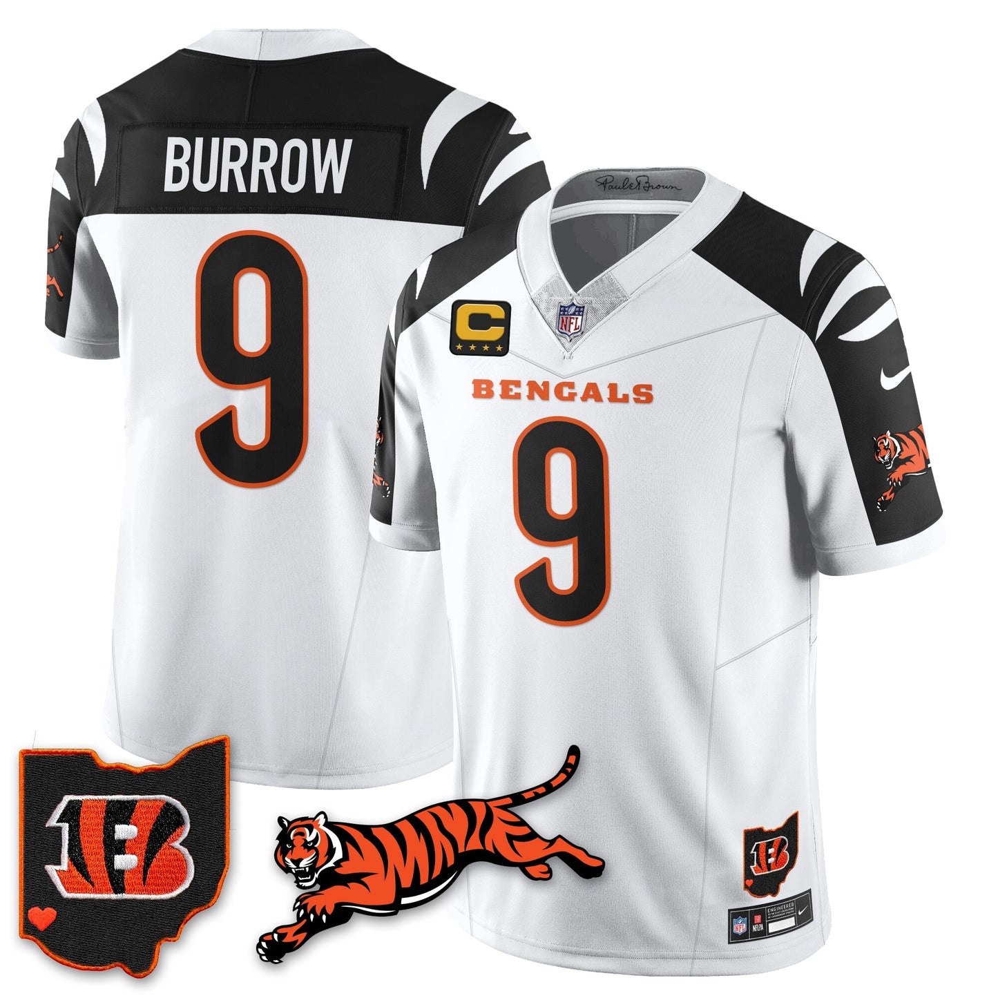 CIN Vapor F.U.S.E. Limited Jersey N1 - All Stitched