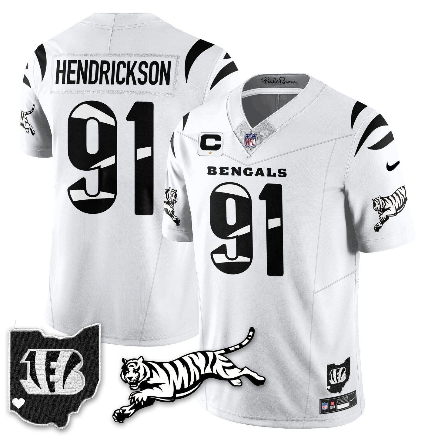 CIN Vapor F.U.S.E. Limited Jersey N1 - All Stitched